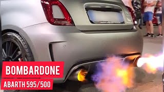 Abarth 500  595 Bombardone Magneti Marelli Exhaust sound and Accelleration [upl. by Torosian745]