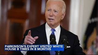 Parkinsons expert visited White House 8 times in 8 months met with Bidens doctor [upl. by Akiwak]