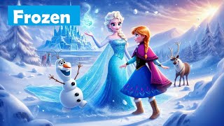 Frozen  Christmas Bed Time Stories For Kids  Moral Christmas Story For Kids [upl. by Elac]