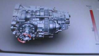 IAA 09  Audi Multitronic gear demonstration [upl. by Apoor642]