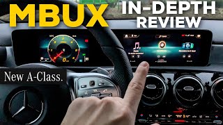 MERCEDES NEW MBUX SYSTEM INDEPTH REVIEW  2019 MERCEDES A CLASS [upl. by Canon]