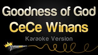 CeCe Winans  Goodness of God Karaoke Version [upl. by Itnaihc898]