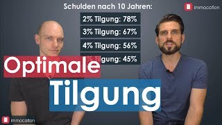 Immobilie finanzieren Wie viel du tilgen solltest [upl. by Nnyladnarb]