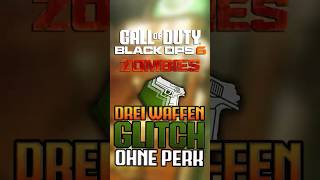 DREI WAFFEN GLITCH  CALL OF DUTY BO6 ZOMBIES DONGINOSHORTS [upl. by Ahsiekat585]