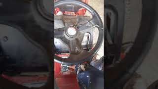 Strange metal scraping or grinding noise when driving lawn tractor [upl. by Bringhurst]