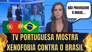 Televisão Portuguesa Mostra Ataques Contra O Brasil [upl. by Brass949]