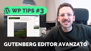 WordPress Come creare pagine accattivanti con gutenberg customizzando Blocchi e Css WPTIPS 3 [upl. by Sirovaj]