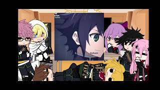 React to Seraph of the endMikaYuufrcapcut gachaclub [upl. by Renner]