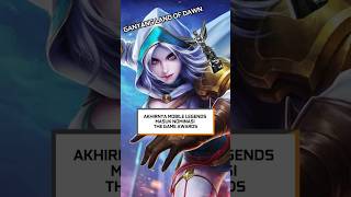 Akhirnya Mobile Legends masuk nominasi The Game Awards cuy [upl. by Krute671]