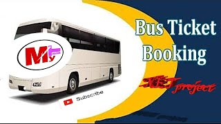 Bus Ticket Booking System  VBNET project [upl. by Fleta]