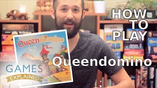 How to play Queendomino  Games Explained [upl. by Lebezej]