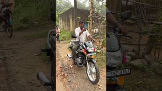 FAST TIME BIKE DRIVE IN VILLAGE 🏍️😅 BIKE FUNNY VIDEO 😂 ODIA BOY LIFESTYLE odisha bike [upl. by Navy]