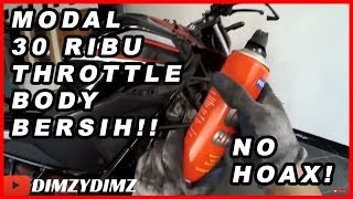 TUTORIAL MEMBERSIHKAN THROTTLE BODY CB150R 2023 [upl. by Bobker]