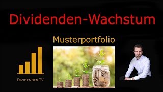 DividendenWachstum  Musterportfolio [upl. by Eicaj]