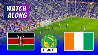 🔴 Kenya vs Ivory Coast  FIFA World Cup Qualifying  CAF 2026  PES 21 Simulation [upl. by Knute]