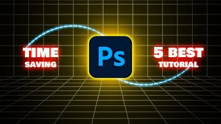 5 Best time saving Photoshop tutorial [upl. by Eseuqcaj]