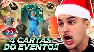 O MAIOR PACK OPENING DO BANQUETA TIREI 4 CURINGAS DE INVERNO NA ESTREIA DO EVENTO [upl. by Rambert]