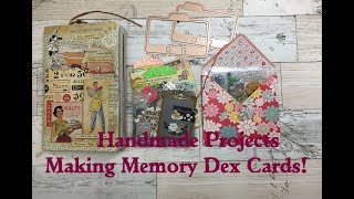 Making Memory Dex Cards [upl. by Renell]