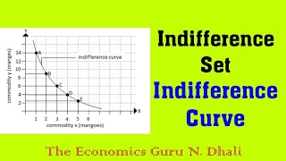 Indifference Set and Indifference Curve l Microeconomics l Meaning and Assumptions [upl. by Gnad]