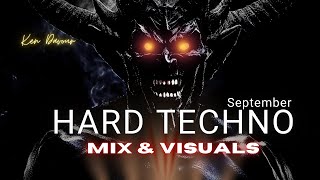 Hard Techno Rave Mix  Sept 2024  155170 BPM  Psy Visuals OMAKSJayronZentrycNIOTechVeseli [upl. by Alahs719]