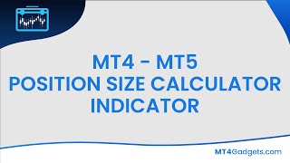 Easy Position Size Calculator for MT4 and MT5 [upl. by Nolly]