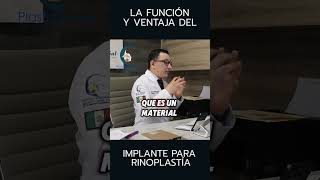 Implante quirúrgico para rinoplastía  PlasticFacial MX [upl. by Itsyrc533]