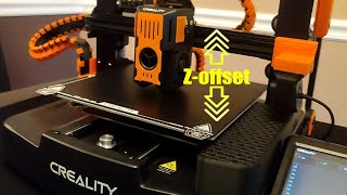 How to manually adjust z offset on Ender 3 V3 KE [upl. by Aivirt863]