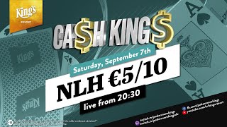 Cah King Special €5€10 NLH Cash Game live aus dem Kings 🎙️ Christin Maschmann [upl. by Eveleen86]