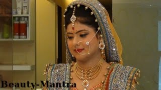 Indian Wedding Makeup  Morning Wedding Makeup  Complete Hair And Makeup [upl. by Rise]