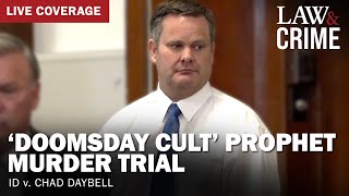 LIVE ‘Doomsday Cult’ Prophet Murder Trial — ID v Chad Daybell — Day 3 [upl. by Conall]