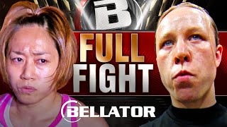 Classic Catchweight Fight  Sarah Schneider v Megumi Fujii 藤井 恵  Full Fight  Bellator 21 [upl. by Galatea905]