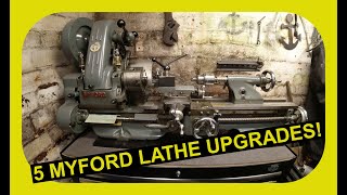 5 Simple Myford Ml7 Lathe Upgrades [upl. by Sigsmond]