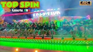 TOP SPIN PREDATOR Giostre 2023 Rides 🇮🇹 Lunapark 4K [upl. by Ecam]