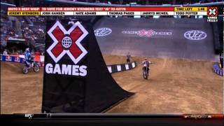 2011 XGames MotoX Best Whip [upl. by Ahtan]