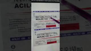 Aciloc 150 Tablet 💊💊💊 use in Hindi  Savit Pharmacist  tablet medicine medical pharmacy [upl. by Concepcion]