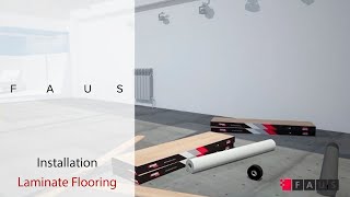 How to install laminate flooring [upl. by Ainslee]