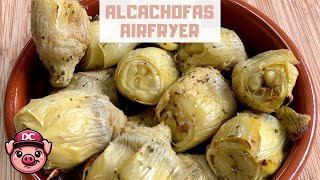 Alcachofas en Freidora de Aire 🤤 ¡Receta con Alcachofa en Air Fryer [upl. by Annoya]