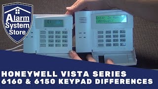 Alarm System Store Tech Video  Honeywell 6160 amp 6150 Differences [upl. by Latea]