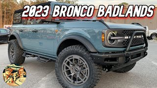 2023 FORD BRONCO BADLANDS 4x4 NEW RTR Pkg amp Level Offroad SUVReview Startup Walkaround ampInterior [upl. by Loresz]