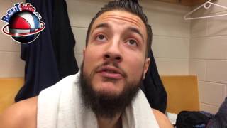 Interview Joffrey Lauvergne  Denver Nuggets  05122015 [upl. by Seaver]