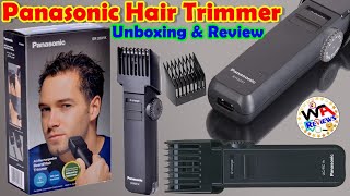 Panasonic Hair Trimmer Review amp Unboxing  Best Cordless Clipper amp Shaver for Men [upl. by Nats]