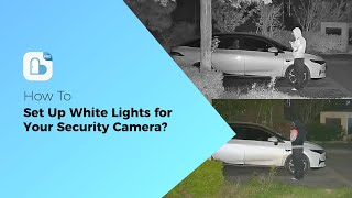 How to Set Up White Lights for Your Security Camera  CarecamPro APP [upl. by Furiya]