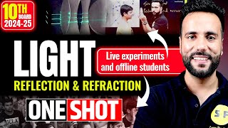 Light Reflection and Refraction with Experiment One Shot 202425  Class 10th Science By Ashu Sir [upl. by Burnley]