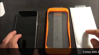 How to install Torras Screen Protector for the Iphone 15 Pro Max  GlassGo Series [upl. by Woermer]