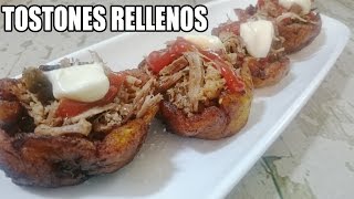 Tostones RellenosStuffed Plantain Cups Recipe  Episode 233 [upl. by Melloney]