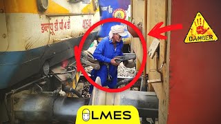 Dangerous Coupling System in Indian Railways⚠️ [upl. by Siri]