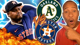 VALDEZ WHEELIN amp DEALIN  AS VS ASTROS GAME 3 HIGHLIGHTS FAN REACTION [upl. by Patt]