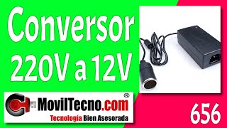 Conversor convertidor para neveras de 220 a 12 voltios en MovilTecnocom [upl. by Acinomahs]