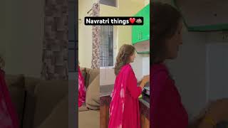 Navratri things❤️🪷  Vinni Satankar youtubeshorts [upl. by Atinid882]