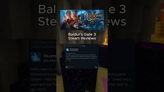 Best Steam Reviews ft Baldurs Gate 3 shorts baldursgate baldursgate3 [upl. by Oizirbaf]